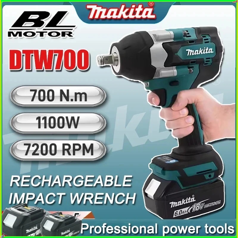 Makita DTW700 Brushless Electr - Gardening Tools Battery Powered reseña y precio