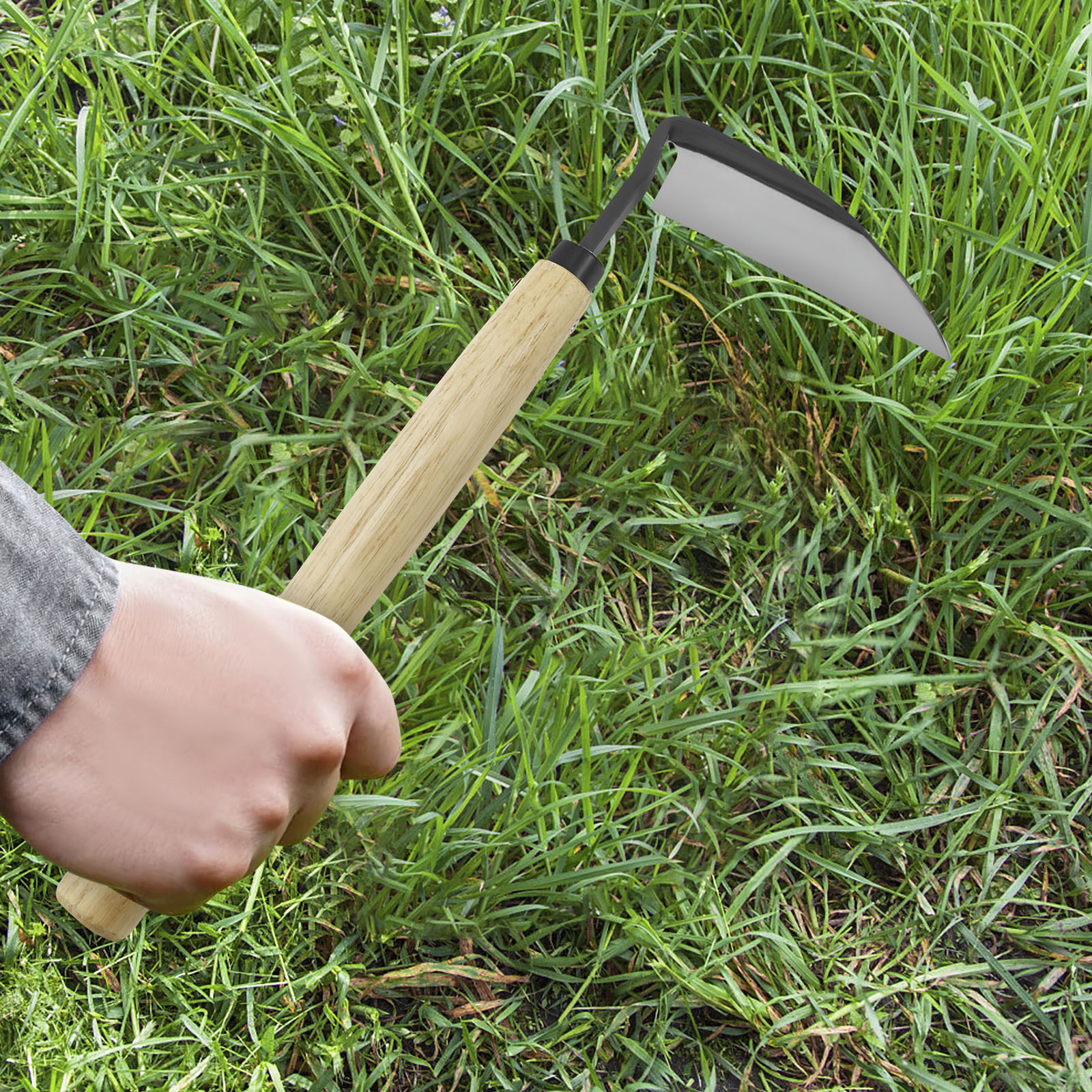 Japanese Weeding Sickle Wooden - Gardening Hand Tools Japanese reseña y precio