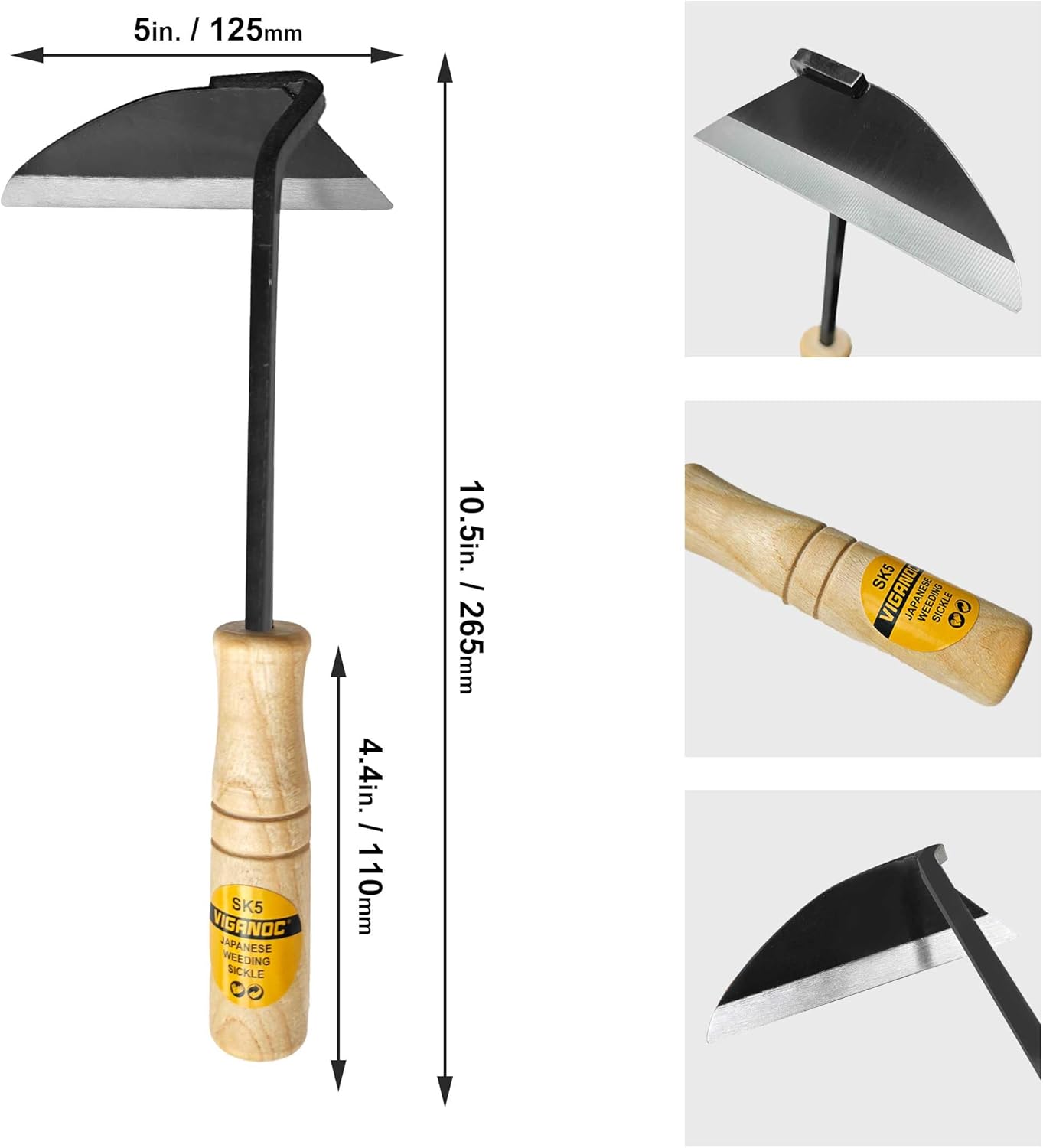 Japanese Wide Blade Garden Too - Gardening Hand Tools Japanese reseña y precio