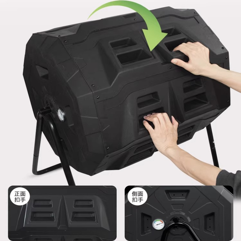 Home Garden Leaf Rotating Comp - Compost Bin reseña y precio