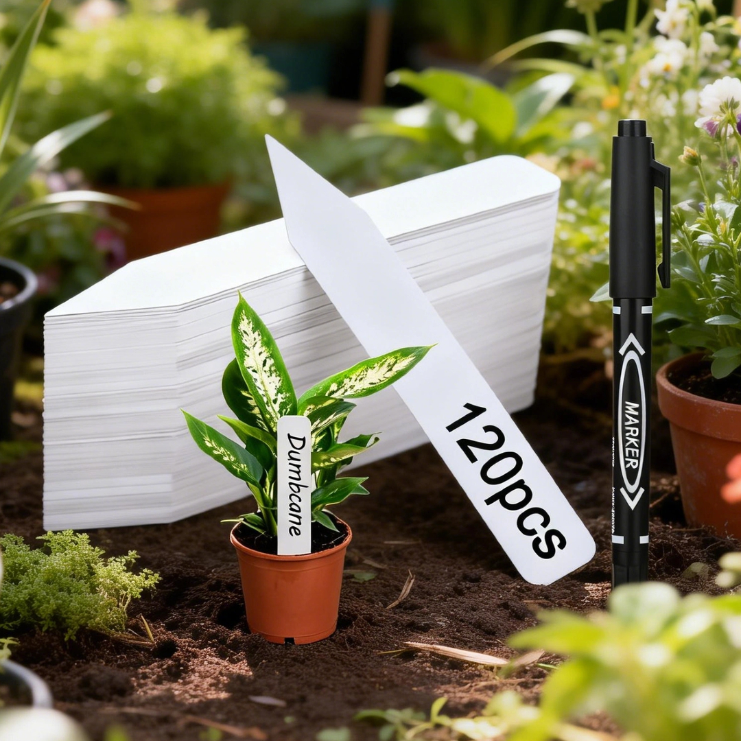 Waterproof Plant Labels 120PCS - Plant Label Tags reseña y precio