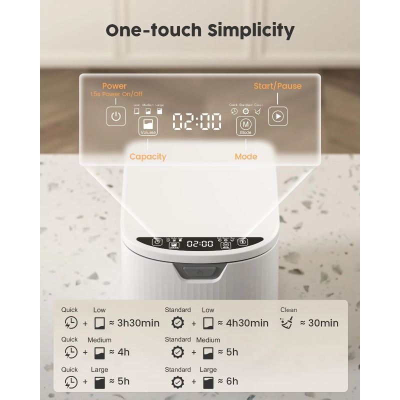 【2026】2.5L Odor-Free Indoor Co - Compost Bin reseña y precio