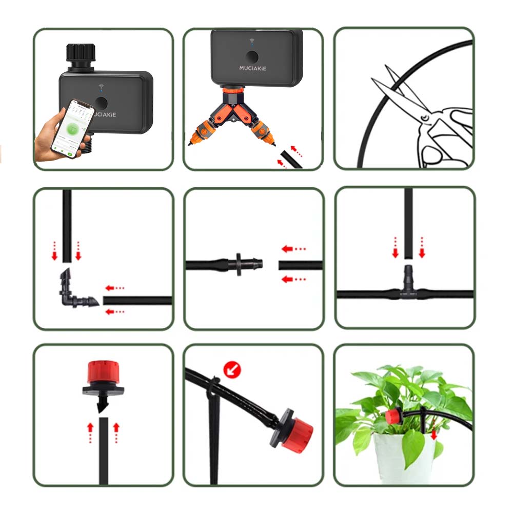 30-10m Garden Dual-band WiFi T - Root Watering Spike reseña y precio