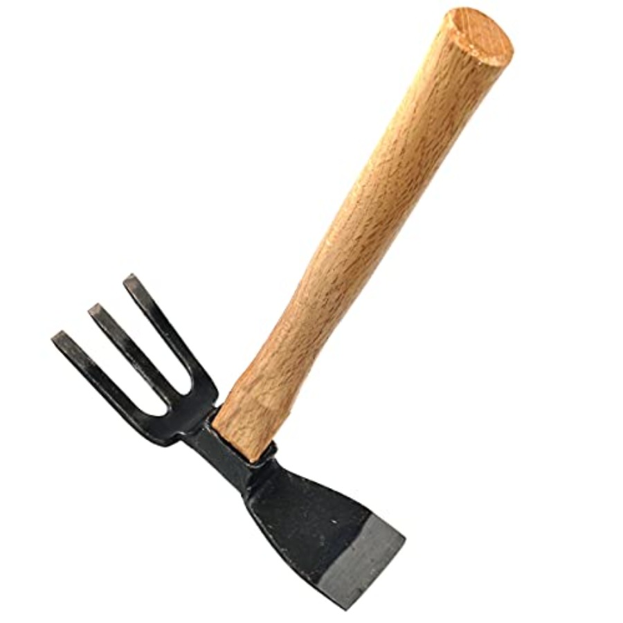 Hoe Cultivator Combo Hand Till - Gardening Hand Tools Japanese reseña y precio