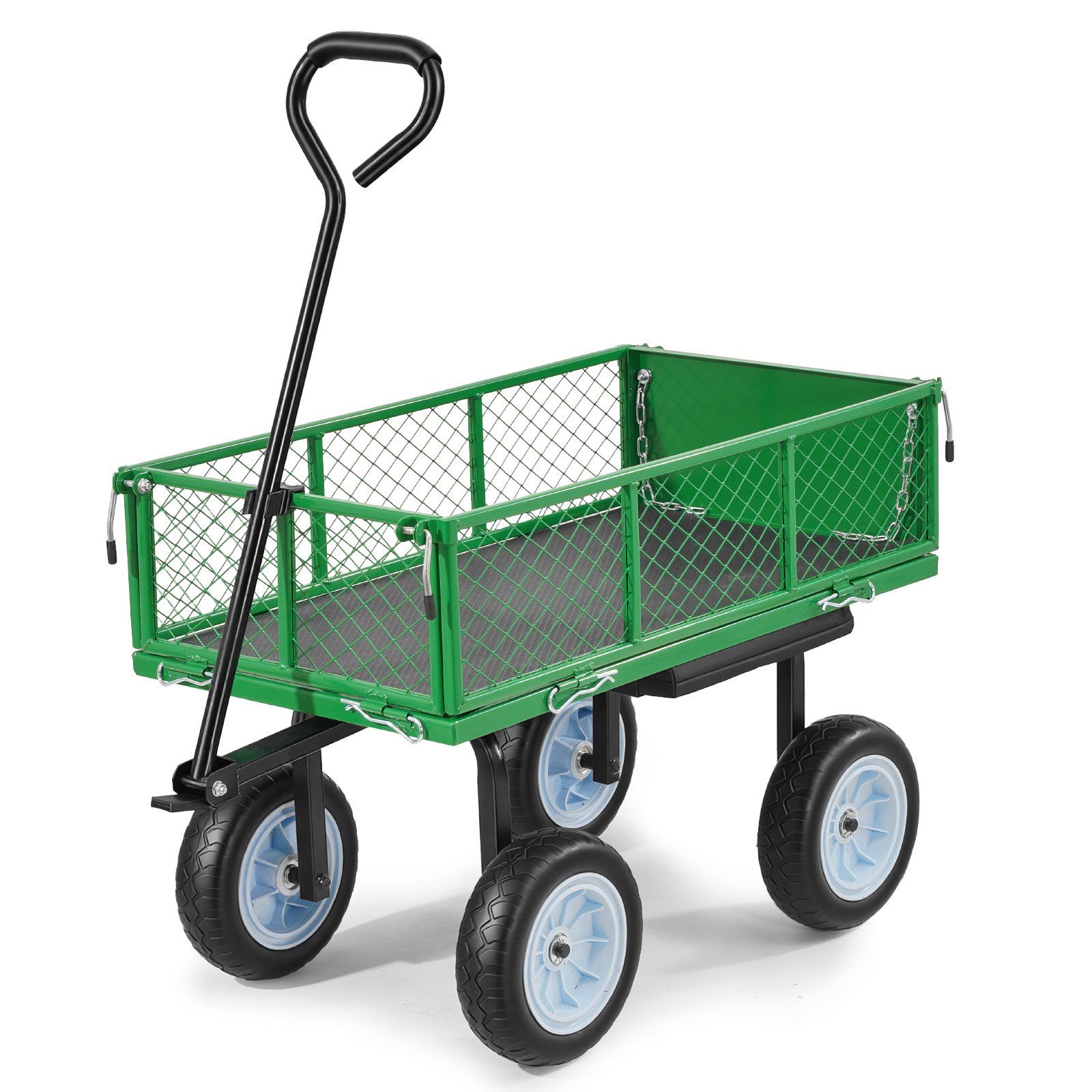 Garden Cart with Seat, 500 LBS - Gardening Tools Heavy Duty reseña y precio