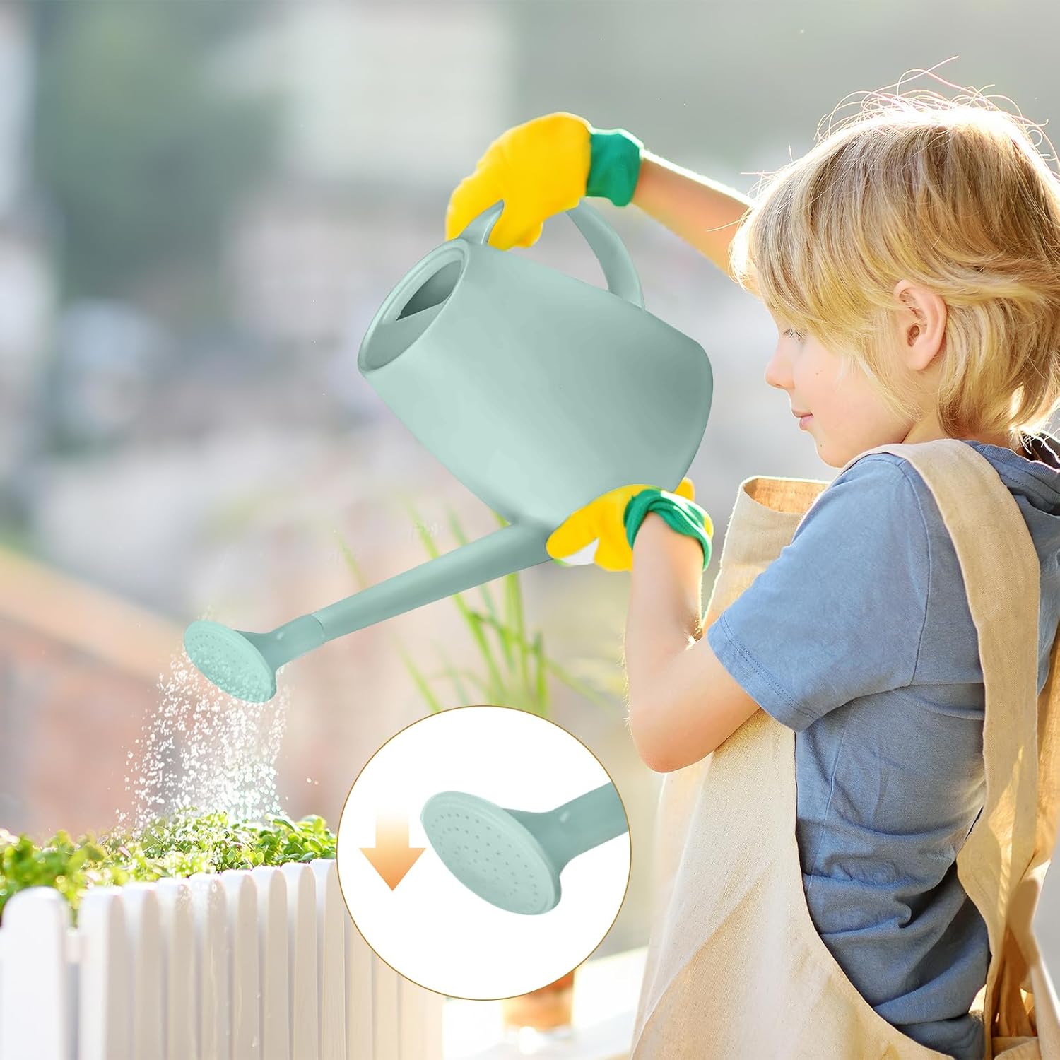 Plastic Watering Can for Indoo - Watering Can Long Spout reseña y precio