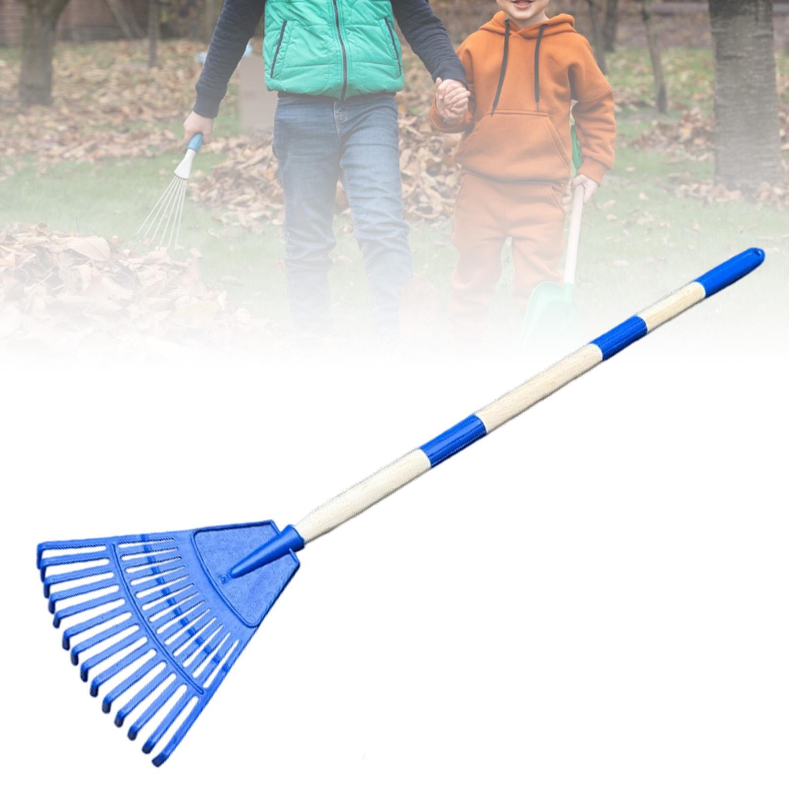 Small Leaf Rake 3 Sections Ste - Gardening Tools 5 Year Old reseña y precio