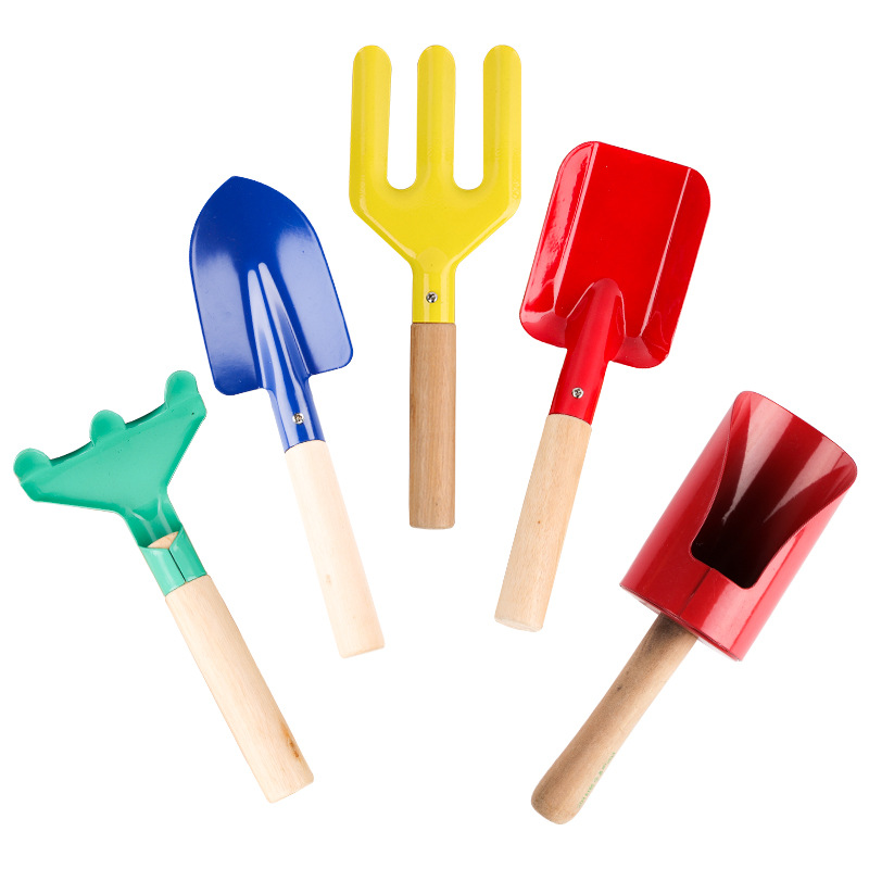 Colorful 6pcs Multifunctional  - Gardening Tools Kit For Kids reseña y precio