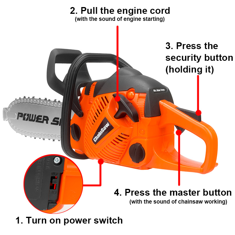 Toy Chainsaw Kids Toy Tools fo - Gardening Tools Kit For Kids reseña y precio