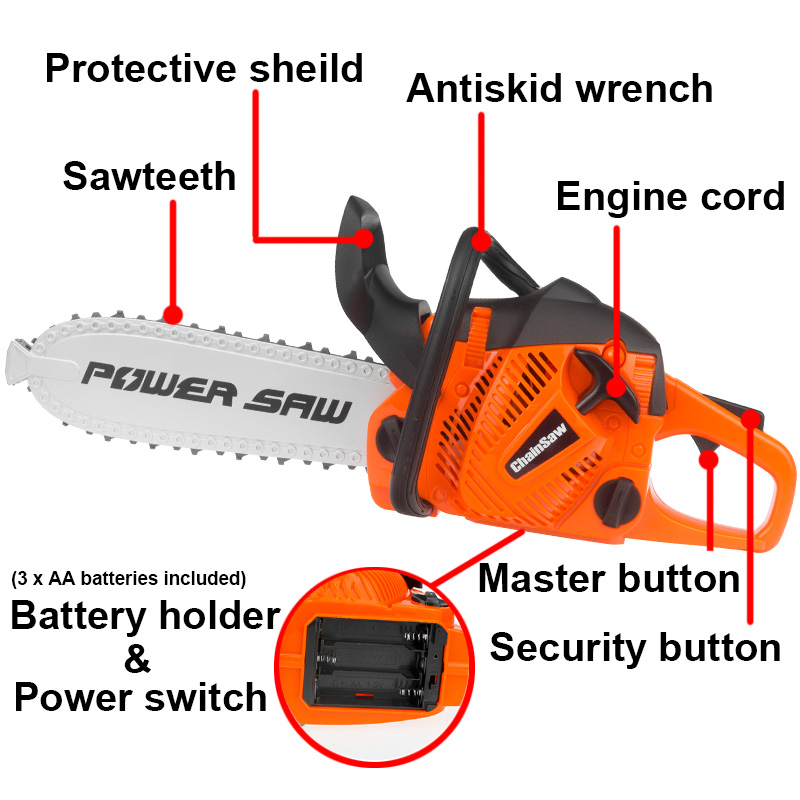 Toy Chainsaw Kids Toy Tools fo - Gardening Tools Kit For Kids reseña y precio