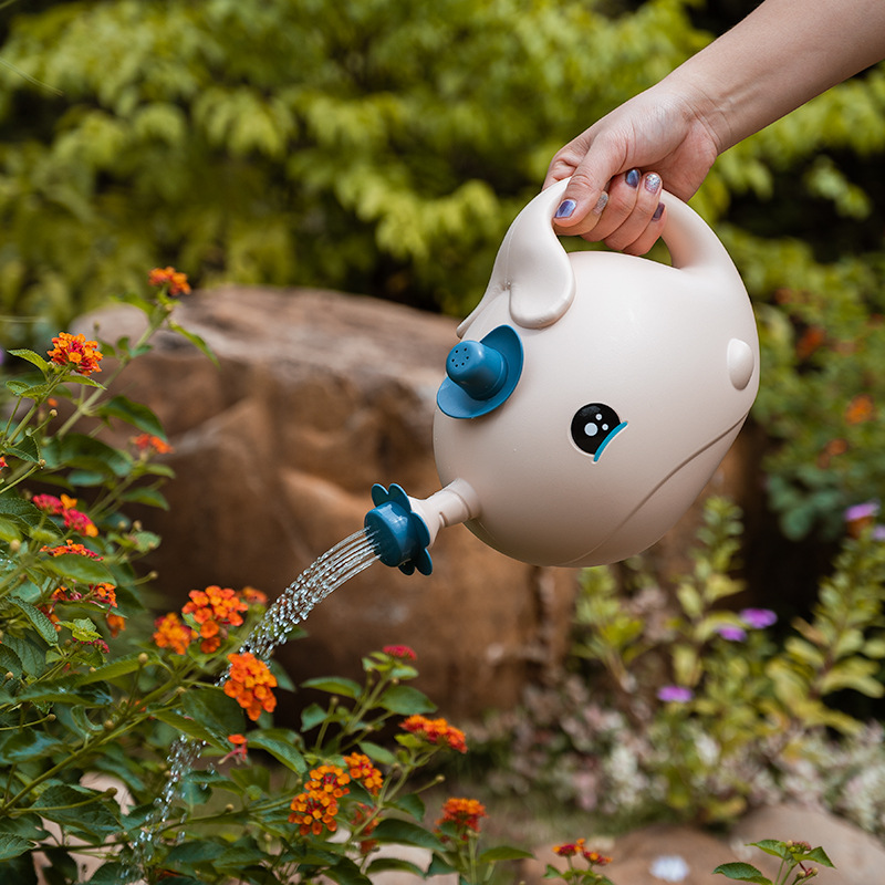 Cute Kids Cartoon Watering Can - Gardening Tools Cartoon reseña y precio