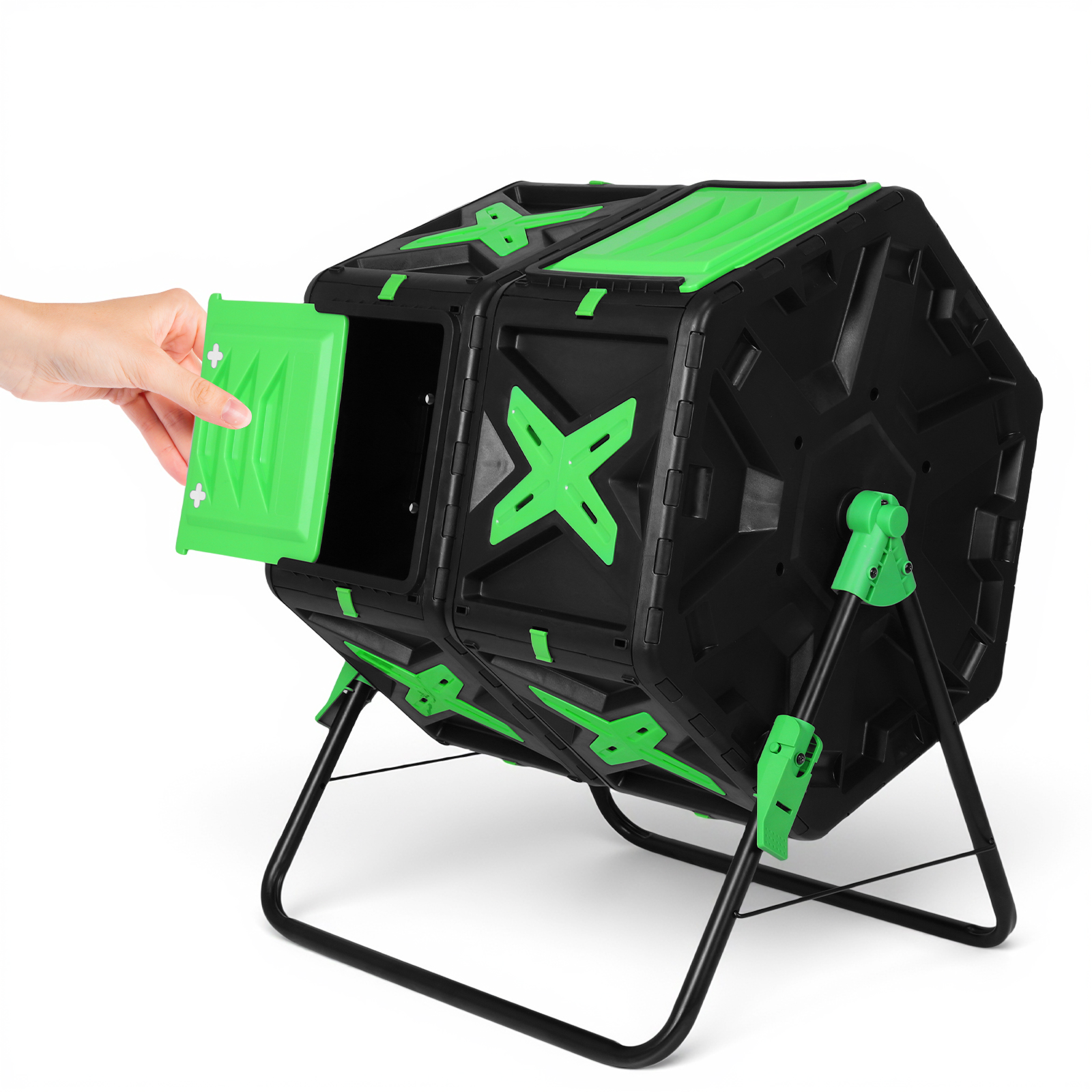 140L Dual Chamber 360°Rotating - Compost Bin reseña y precio