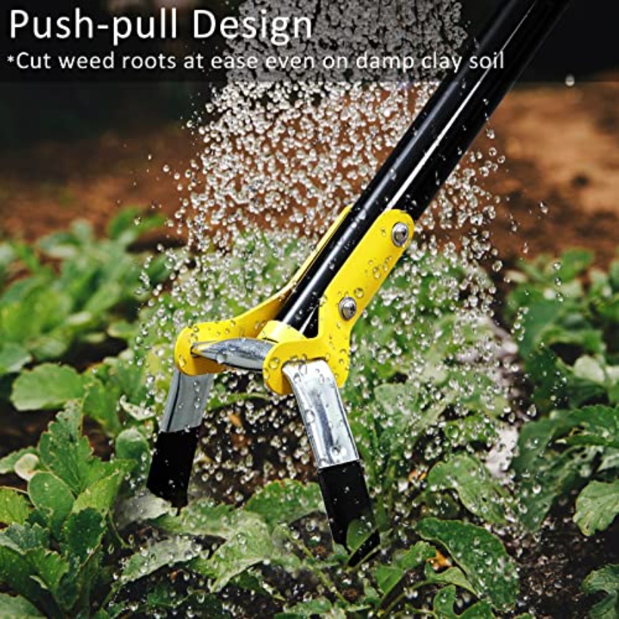 Hoe Garden Tool - Scuffle Gard - Gardening Tools Long reseña y precio