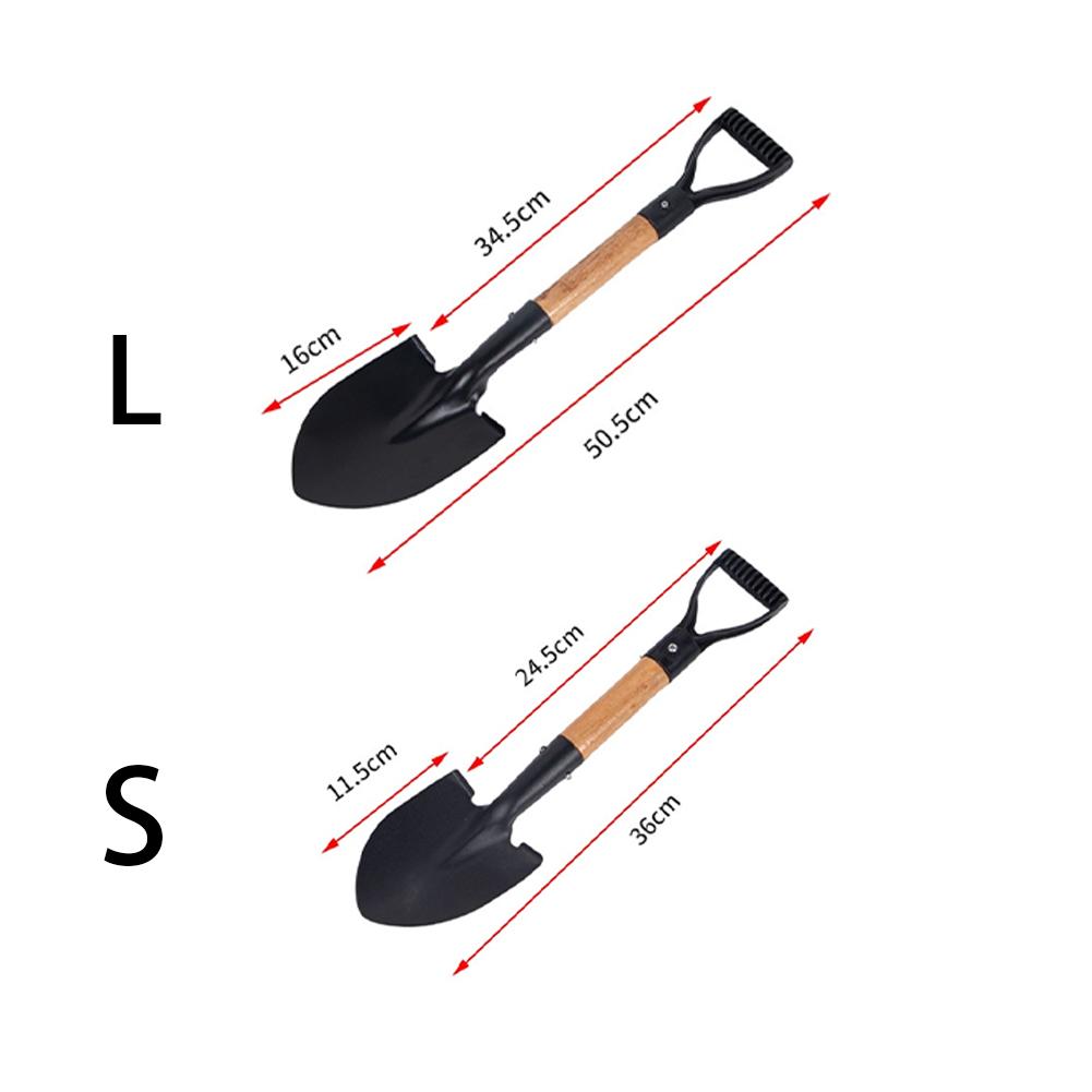 36cm Garden Shovel WIth Wooden - Gardening Tools Kit For Kids reseña y precio