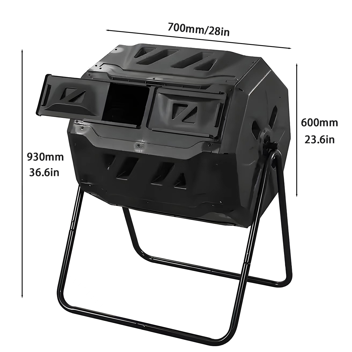160L Courtyard Composting Bin  - Compost Bin reseña y precio