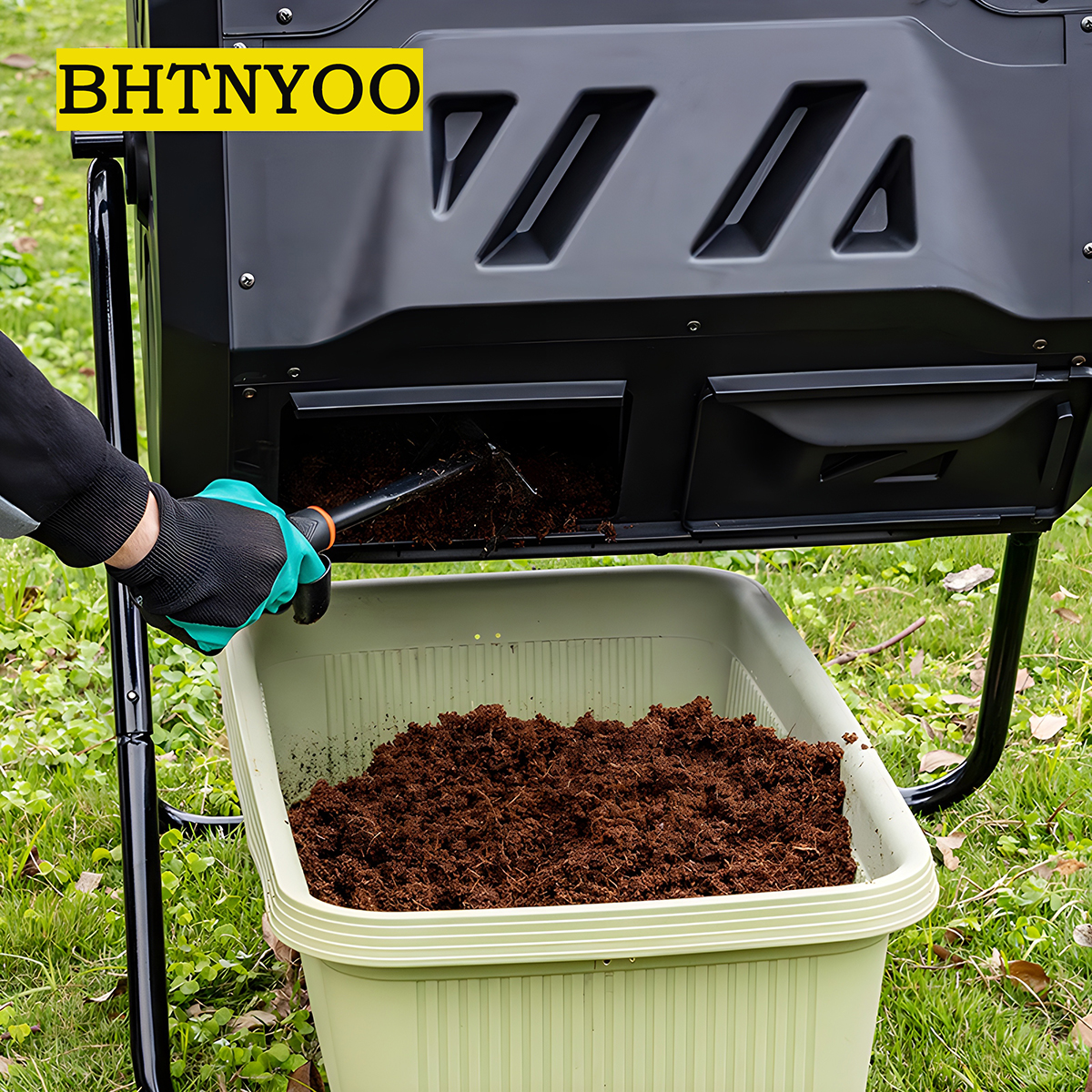 160L Courtyard Composting Bin  - Compost Bin reseña y precio