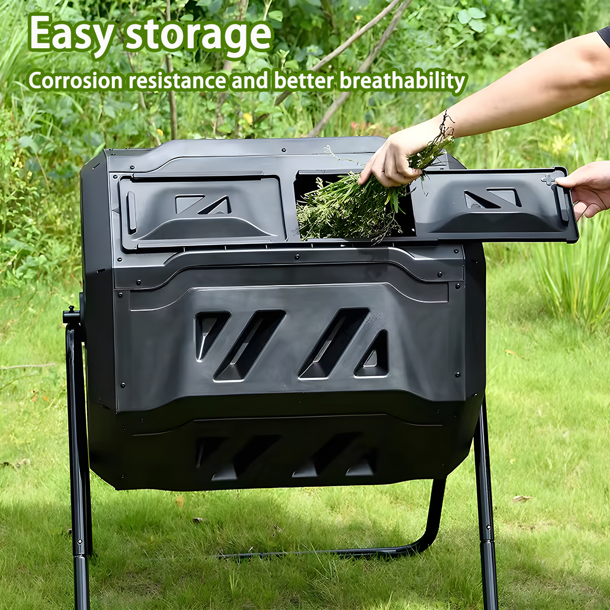 160L Courtyard Composting Bin  - Compost Bin reseña y precio