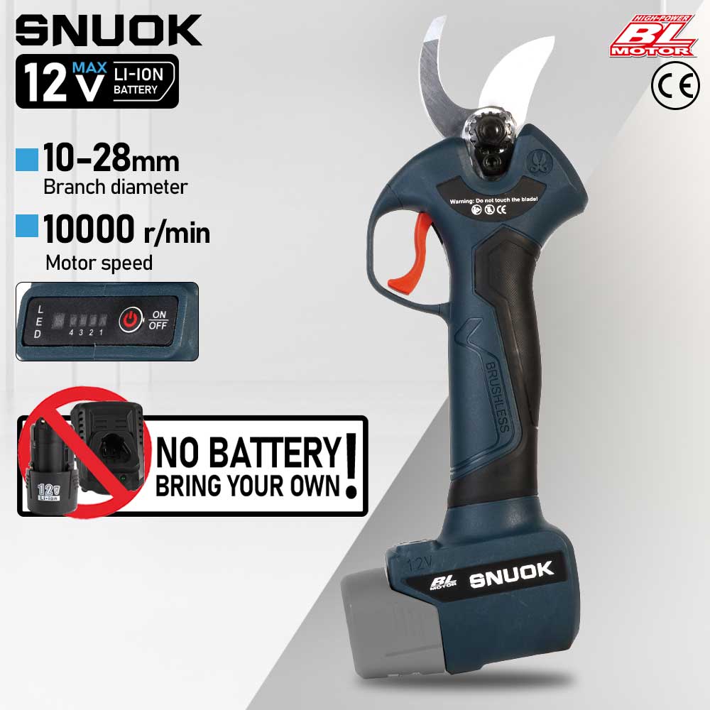 SNUOK 12V brushless electric p - Gardening Tools Battery Powered reseña y precio