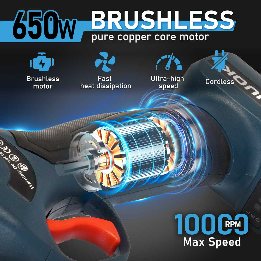 SNUOK 12V brushless electric p - Gardening Tools Battery Powered reseña y precio