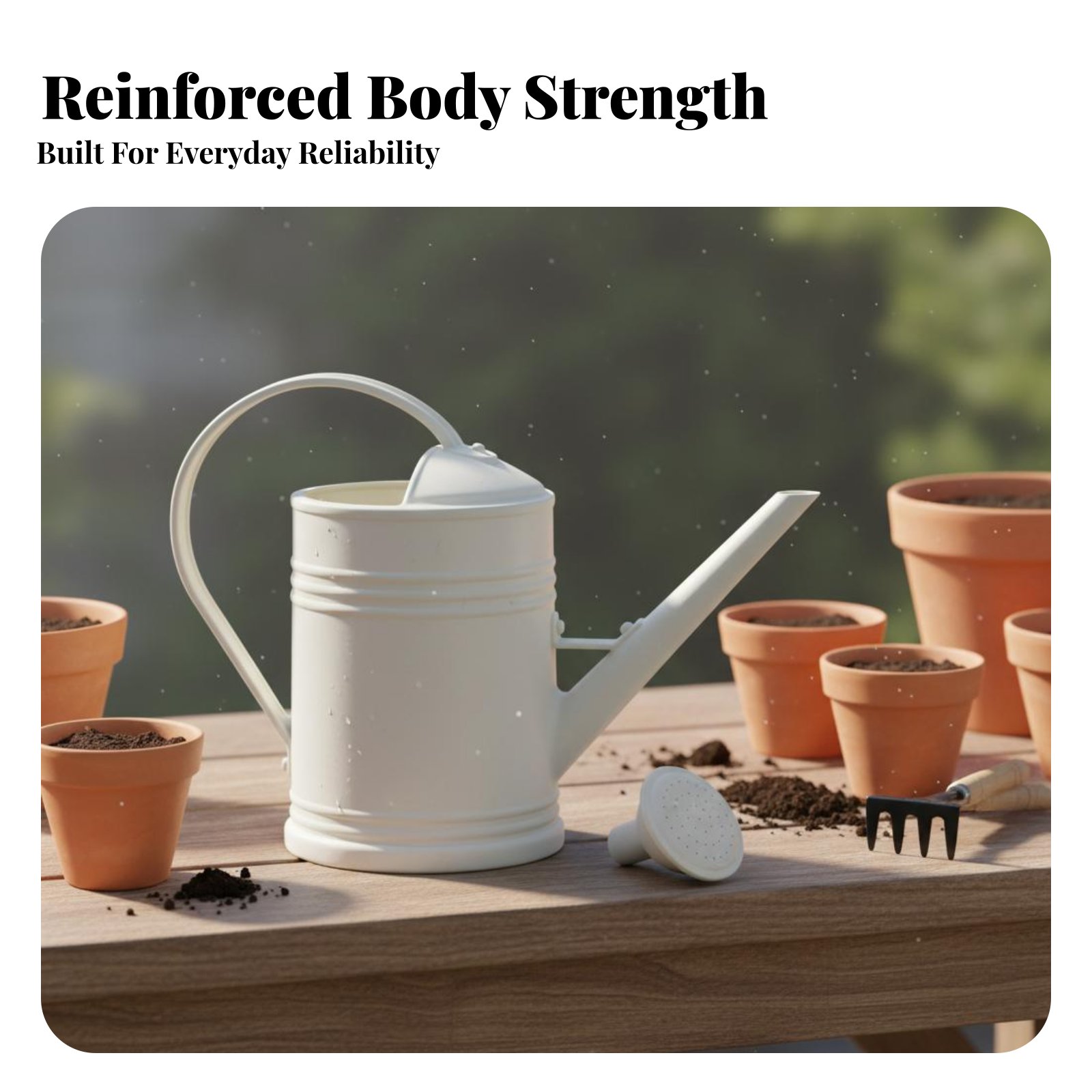 Watering Can with Long Spout P - Watering Can Long Spout reseña y precio