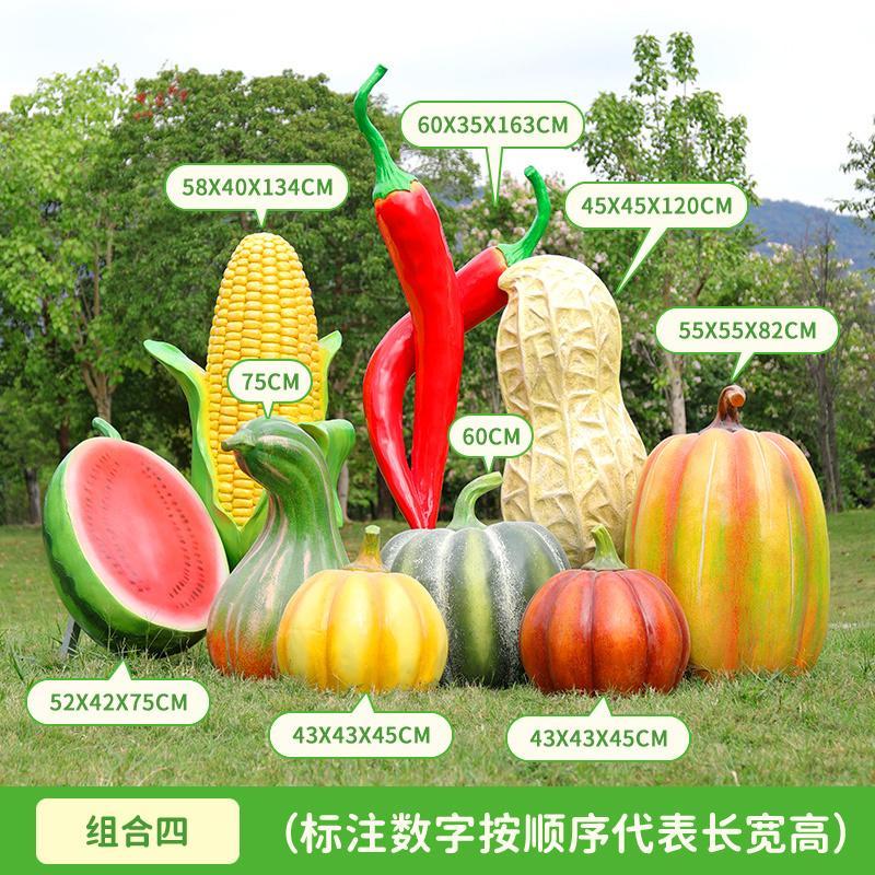 Outdoor simulation fruit sculp - Gardening Tools Cartoon reseña y precio