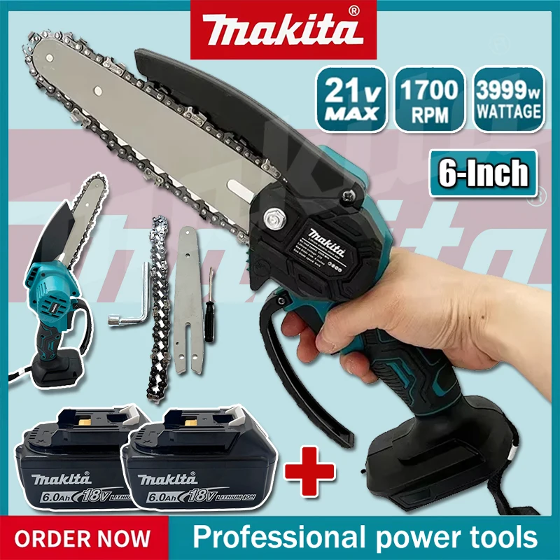 Makita 6 Inch Chain Saw Electr - Gardening Tools Battery Powered reseña y precio