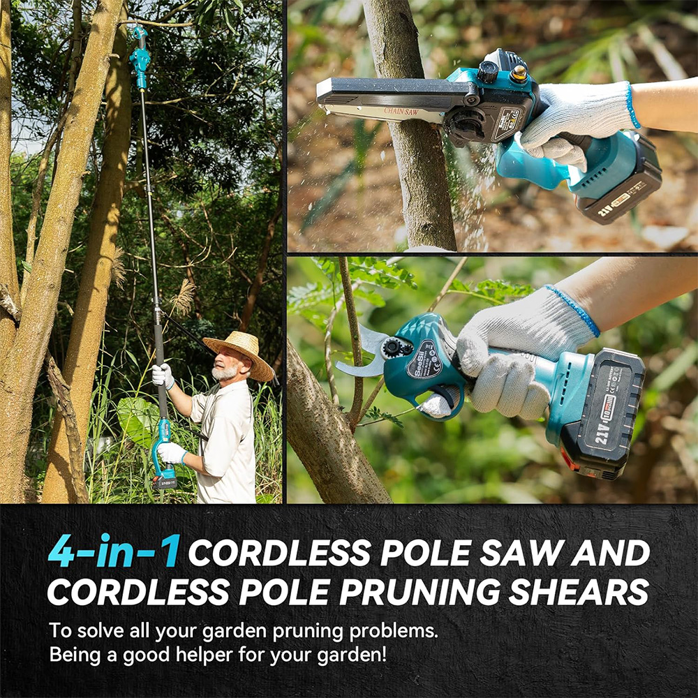 Seesii 3-in-1 Brushless Telesc - Gardening Tools Usa reseña y precio