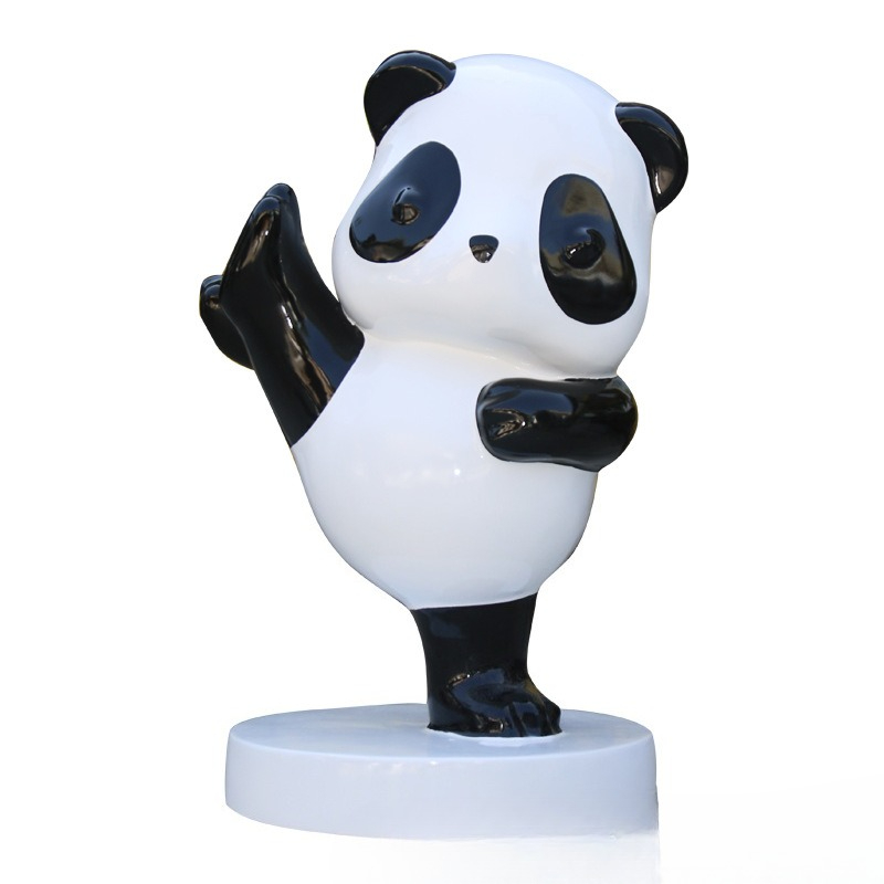 Simulation panda sculpture orn - Gardening Tools Cartoon reseña y precio