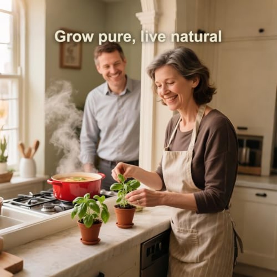 10 Indoor Herb Garden Kit 33pc - Gardening Tools Gift Ideas reseña y precio
