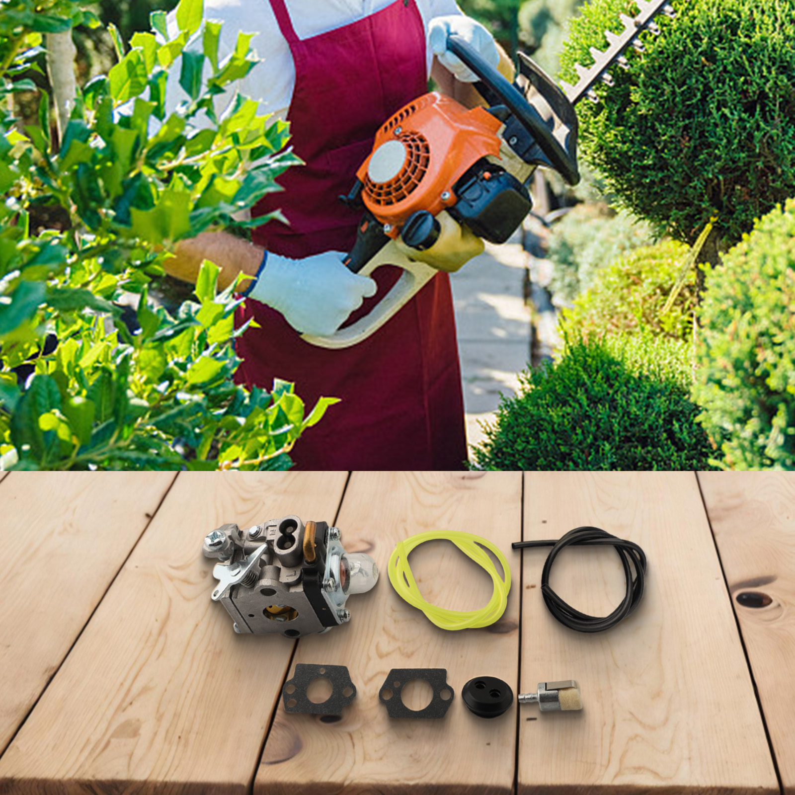 122HD45 Carburetor Color As Th - Gardening Tools Names With Pictures reseña y precio