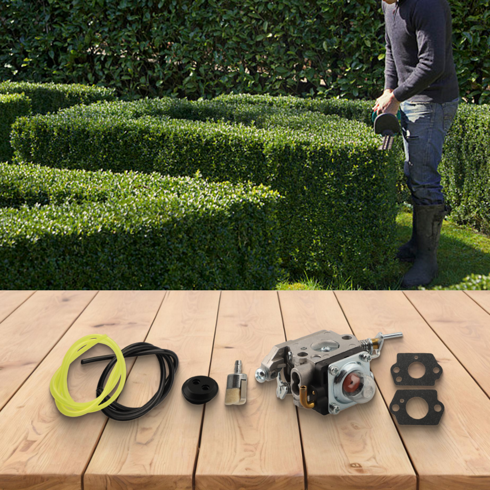122HD45 Carburetor Color As Th - Gardening Tools Names With Pictures reseña y precio