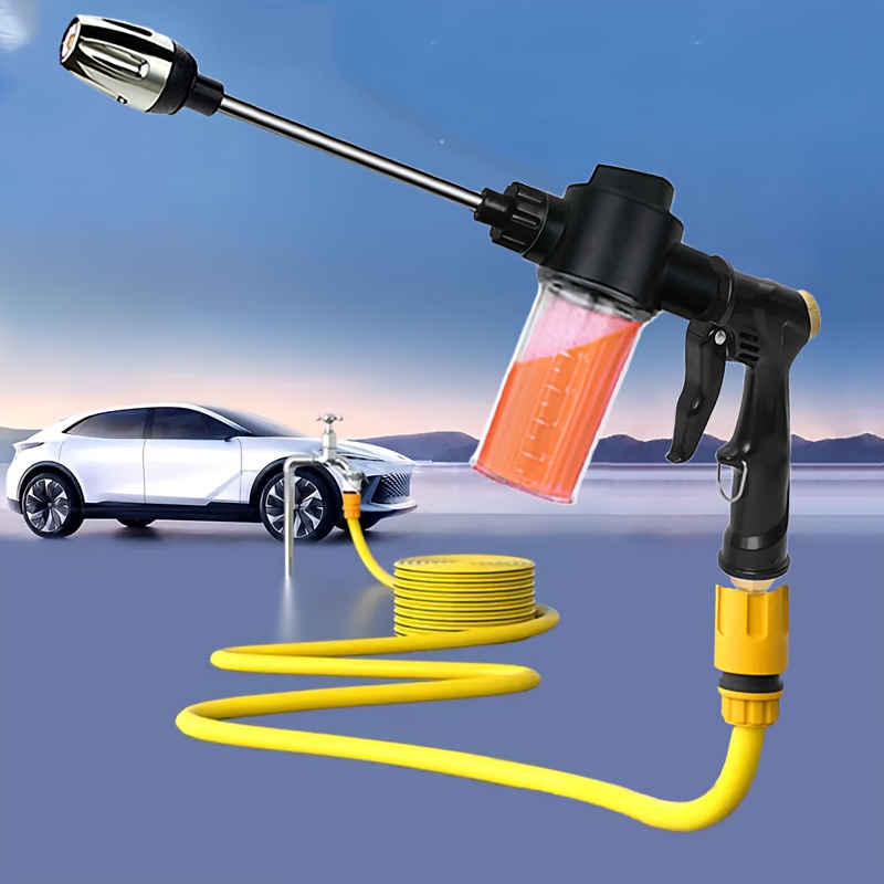 Garden Watering Gun Hose Nozzl - Gardening Tools Long reseña y precio