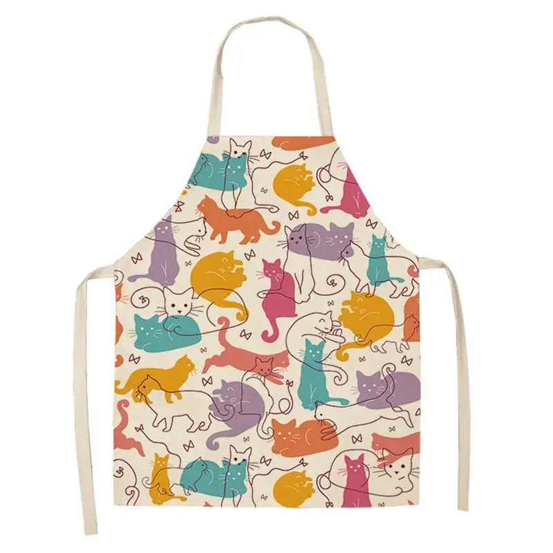 Cute Cartoon Cat Print Kitchen - Gardening Tools Cartoon reseña y precio