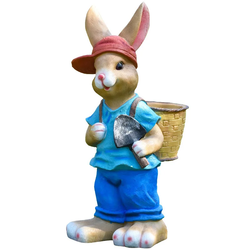 Cartoon rabbit flower pot tank - Gardening Tools Cartoon reseña y precio