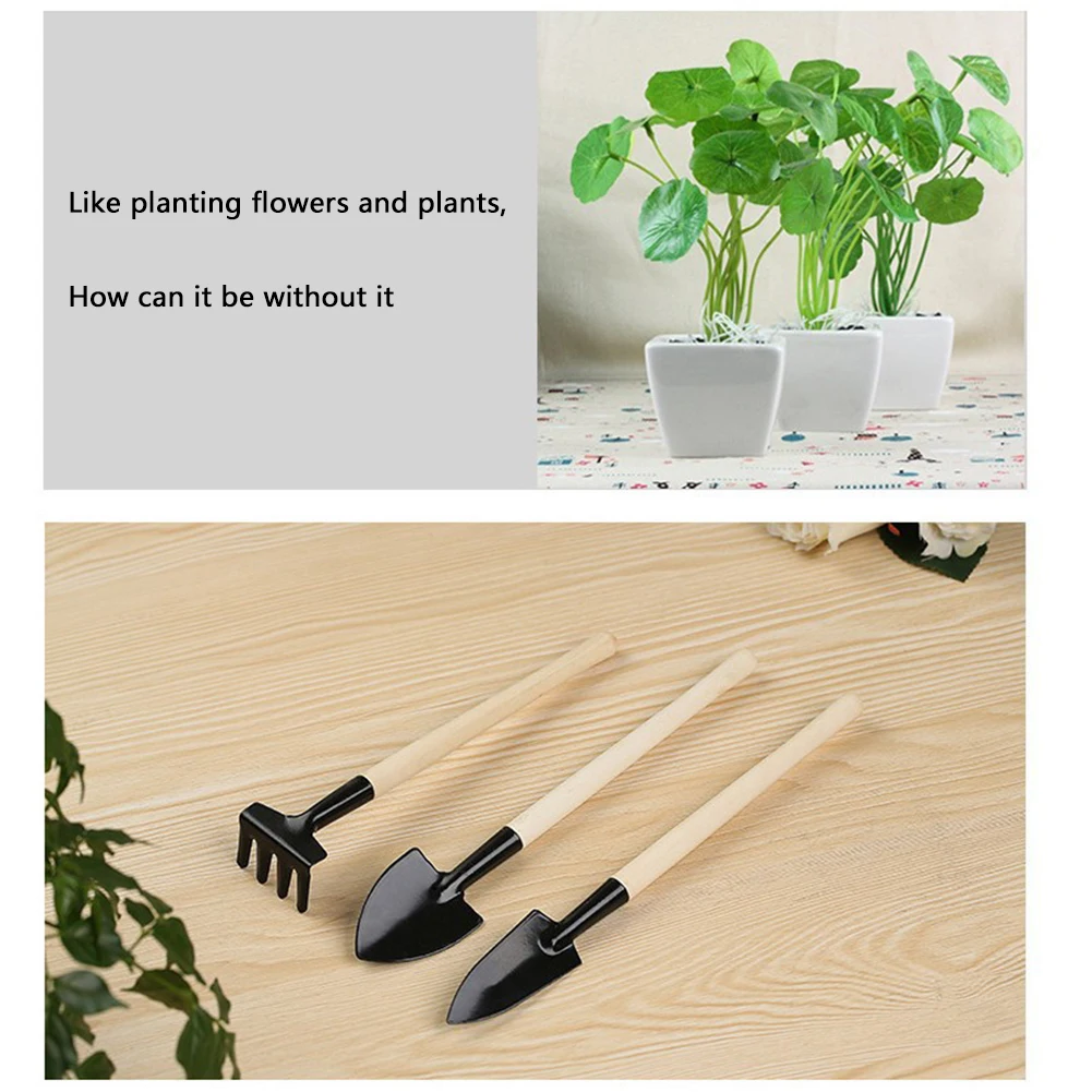 3pcs/set Mini Gardening Tools  - Gardening Tools Kit For Kids reseña y precio