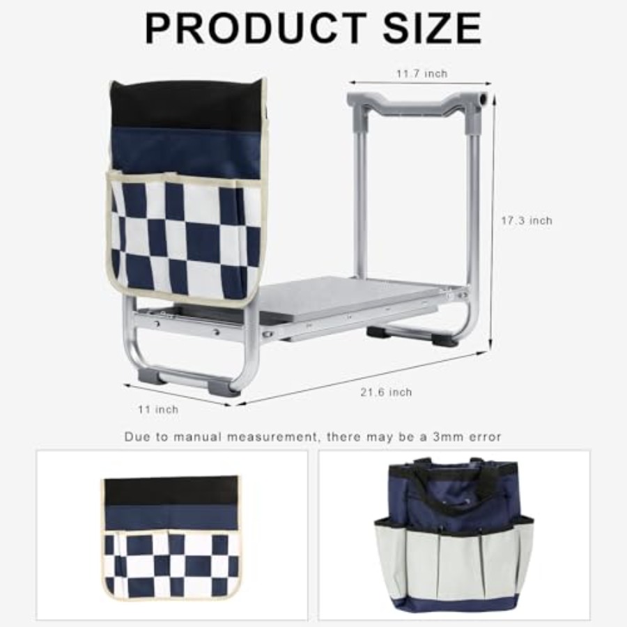 Garden Kneeler and Seat Wider  - Gardening Tools Heavy Duty reseña y precio
